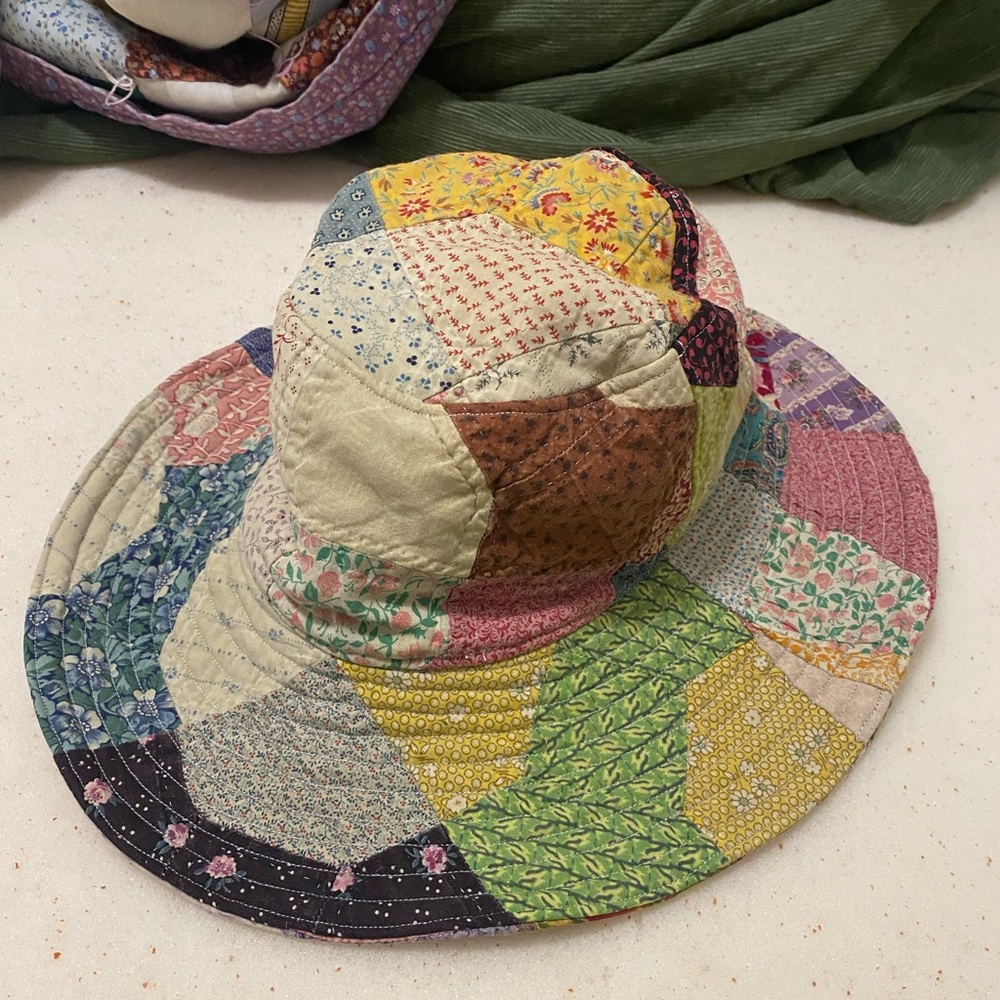 Quilt Sun Bucket Hat